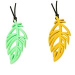 Sensory Chewing Necklaces for Adults Kids Girl Boy,Designed for Autism,Biting, Chewing, ADHD, SPD, Oral Motor Needs – Chewy Daily Jewelry for Students,Teens,BPA-Free,2 pack