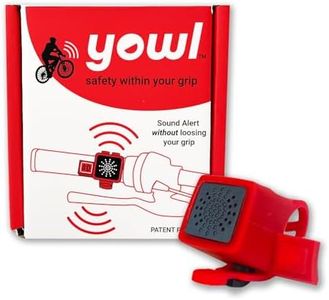 Electric Bike Horn with Quick Trigger Grip Up to 120 db Safety Alert and Rechargeable, Safety Within Grip by Yowl