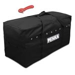 PENKA Hay Bale Bag - for Storage and Transport of 2-String Bale of Hay - Ventilated 600D Polyester with a PVC Waterproof Lining - Side Handles and Shoulder Straps - Complete with Hay Twine Cutter