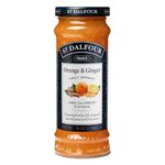 St Dalfour Delicious Fruit Orange & Ginger Spread (6 Bottles)