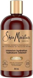 SheaMoisture Manuka Honey and Mafura Oil Intensive Hydration Shampoo for Dry, Damaged Hair with Fig Extract & Baobab Oil Sulfate-Free 384mL