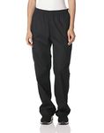 Dickies Women's Signature Elastic Waist Pant???? ??? ?? ?????????????????????????? ?????? ??????? medical scrubs pants, Black, L UK