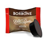 Caffè Borbone Don Carlo, Red Coffee Blend - 100 Capsules - Compatible with Lavazza®* A Modo Mio®* coffee machines for domestic use