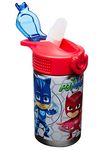 Zak Designs PJMD-S730 PJ Masks Reusable Water Bottle, 15.5 oz, Stainless Steel