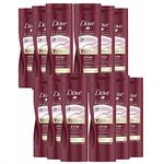 12 Pack of Dove Nourishing Body Care Pro Age Body Lotion 400ml with AHA, olive oil & Vitamin B