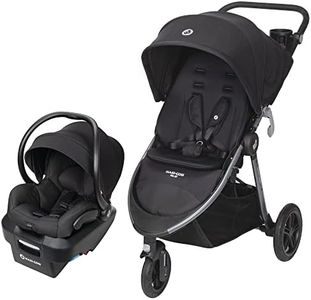 Maxi Cosi Gia XP 3-Wheel Travel System, Midnight Black