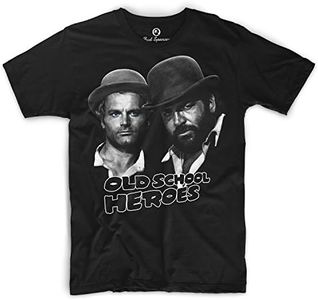 Bud Spencer Old School Heroes T-shirt - Noir - Medium