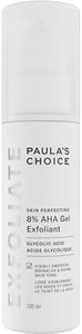 Paula's Choice SKIN PERFECTING 8% AHA Gel Exfoliant, Glycolic Acid Chamomile & Green Tea, Gentle Leave-On Exfoliator for Wrinkles, Uneven Tone & Discoloration, Fragrance-Free & Paraben-Free, 100 ml