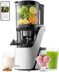 Canoly 3-in-1 Cold Press Juicer C16, Makes Juice & Sorbet & Nut Milk