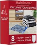 8 Pack Vacuum Storage Bags with Ele