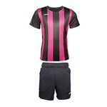 KASGO Kids Football Jersey & Short Boys/Girls/Unisex (A10 &A13) (12-13 yrs) Black, Purple