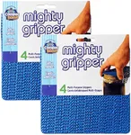 Compac Home Mighty Gripper Non-Slip Pads Jar Opener, Stablize Pictures, Keyboards, Lamps, and More, 8 Count