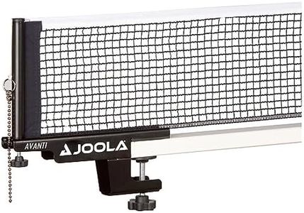 JOOLA 31009 Avanti Table Tennis Net and Post Set, Black, 72"