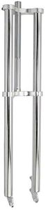 Alta Bicycle Steel Adjustable Chopper Fork 1" Threaded, Multiple Colors (Chrome)