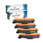 Print Page TN 263 Toner Cartridge Compatible for Brother TN 263 for HL-L3210CW, L3230CDN, L3270CDW, DCP-L3551CDW, MFC-L3735CDN, L3750CDW, L-3770CDW (4 Color Set)