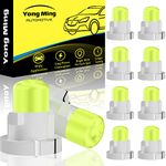 YONGMING T3 Ice Blue Led Wedge Bulbs for Instrument Panel Dashboard Indicator Lights 12V Climate Control Lamps Interior Guage Cluster Bulbs Pack of 10