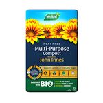 Westland Multi-Purpose Garden Compost - Peat Free Multi Purpose Gardening Compost with John Innes, 25L Bag with Topline Card for Indoor & Outdoor Plants, Growing Vegetables. Enriched with BIO3.