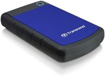 Transcend 4TB, 2.5 Inch Portable HDD, StoreJet H3, Blue, Anti-Shock, TS4TSJ25H3B