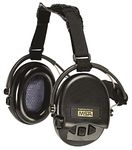 MSA Safety 10149445 Supreme Pro-X Earmuff with Black Neckband, Black Cups with Gel