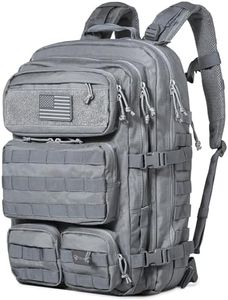 Falko Tactical Backpack for Men and Women 50L Backpack 2.4x Stronger Large Military Molle Rucksack, Bugout Backpack Outdoors
