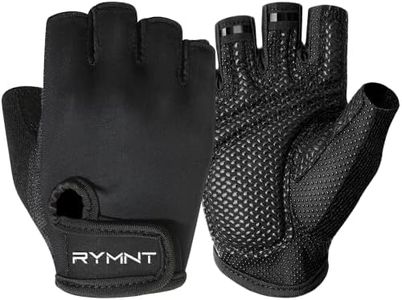 ZEROFIRE Workout Gloves for Women Men - Weight Lifting Gloves with Full Palm Protection & Extra Grip for Women Gym, Weightlifting, Weight Lift, Rowing, Exercise, Sport, Cycling.Black-XSmall