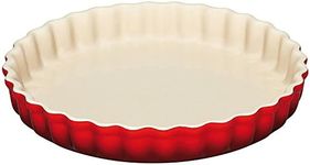 Le Creuset Stoneware Tart Dish, 1.5 qt. (9"), Cerise