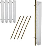 Miracle Tube Vented Seedling Protectors w/Stakes, 48", 5 Pack