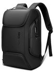 Laptop Backpack For Men,15.6 Inch Computer Bag Waterproof Travel Backpack 20L Airline Approved Mens Work Backpack With USB Charging Port, Smart Weekender Carry On Backpack for Office,Business-Black