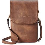 BOSTANTEN Crossbody Bag For Women Leather Small Crossbody Purse Cell Phone Wallet Purses Should Bag