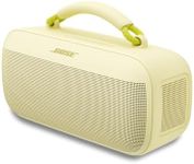 Bose SoundLink Max Bluetooth Speaker - Portable Wireless Party Speaker, IP67 Waterproof, Rope Handle, Up to 20 Hours of Playtime, USB-C, Built-in 3.5mm AUX Input, Citrus Yellow - Limited Edition