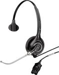 Plantronics SupraPlus HW251/A Wideband Monaural Voice Tube Headset - Black
