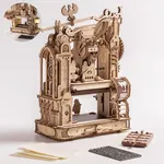 3D Puzzles for Adults, Wooden Puzzles for Adults, Classic Printing Press Building Kits, Wood Puzzles