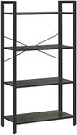 Vasagle Bookshelf, 4-Tier Shelving 