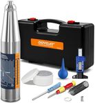 GOYOJO Concrete Rebound Hammer – 10 to 60 MPa (1450–8700 psi) Concrete Strength & Hardness Inspection Tool, Schmidt Resiliometer for Buildings, Bridges & Road Construction, 10-Piece Complete Kit