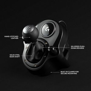 Logitech G923 Racing Wheel – Black