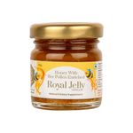 Shiva Organic Honey With Bee pollen Enriched Royal Jelly 5000mg Natural Dietary Supplement (50 g)