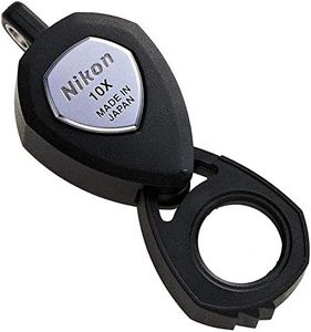 Nikon 10x Jewelry Triplet Loupe Jeweler Pocket Round Magnifier