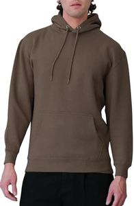 G-Style USA Men's Premium Weight Pullover Hoodie with Metal Eyelets MH13105 Chestnut Brown Large