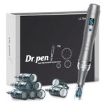Professional Microneedling Pen with 8 Cartridges, Wireless Micro Needling Pen, Replacement Needles Cartridges, 3pcs 16pin, 3pcs 36pin, 2pcs Nano, Skin Care Tool Kits for Women Men
