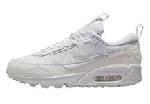 Nike Women's DM9922-101 W Air Max 90 Futura White/White-White-White Running Shoe - 2.5 UK (5 US)