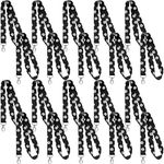20 Pcs Football Softball Basketball Soccer Lanyards Keychains ID Wallet Badge Key Holder Neck Lanyards Gifts for Sport Team(Volleyball Pattern)