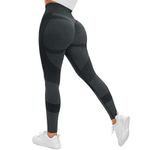 ShinyStar Women High Waist Gym Leggings Scrunch High Waist Tummy Control Yoga Pants Butt Lifting Workout Leggings