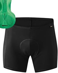 Gonso Herren Sitivo M Unterhose, Black / Bright Green, L EU