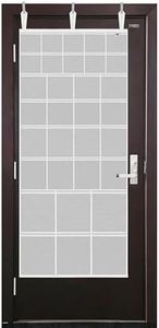 Cruise On Large Mesh Over-the-Door Organizer, 34-Pocket Hanging Storage for Cruise & Home (24"x60"),Travel Essential for 2025-2026, Shoe & Bathroom Organizer for Closet, Cabin, or Behind-Door Storage