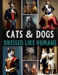 Cats & Dogs Dressed Like Humans to Cut Out and Collage: Original Design Collection in Many Different Shapes and Sizes With and Without ... (Extraordinary Things To Cut Out And Collage)