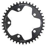 Wolf Tooth components, BCD 110mm 5 Bolts, Chainring, Teeth: 40, Speed: 10-12, BCD: 110, Bolts: 5, 7075-T6 Aluminum,
