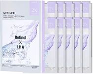 Mediheal Derma Synergy Wrapping Mask for Pore Elasticity (10 Packs) - Pore Spot & Improved Skin Balance with Retinol, LHA