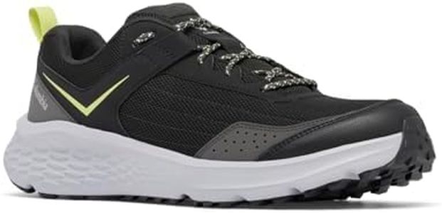 Columbia Men's Vertisol Trail, Black/Napa Green, 10.5