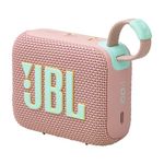 JBL GO 4 Ultra-Portable Bluetooth Speaker with Big JBL Pro Sound and Punchy Bass, PlaytimeBoost, Waterproof Design and 7-Hour Playtime, Pink