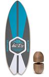 Vew-Do VEWDO Surf 33 Balance Board Adult Unisex Balance Board, Grey/Blue, 83 x 29 cm